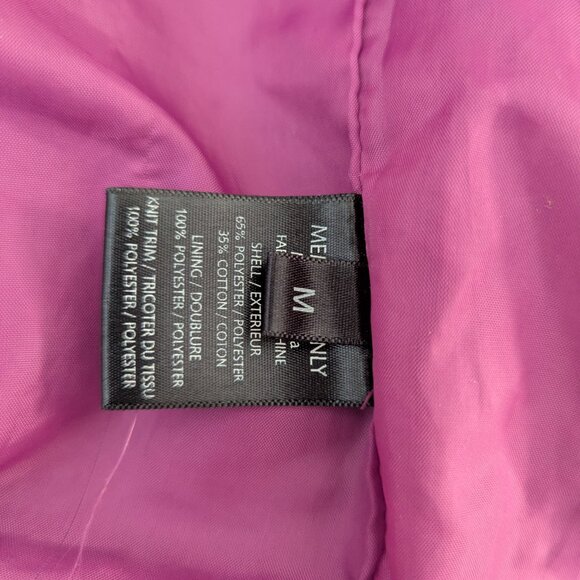 Bright Pink Members Only Jacket - Women's Size M - Picture 4 of 9